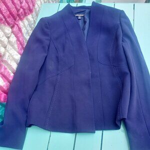 Brooks Brothers Navy Blazer | Women's Size 10 | Hook & Eye Closure